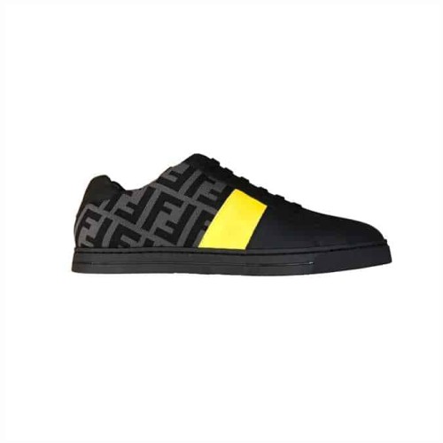 FEND1 FF LOGO PRINT LOW-TOP SNEAKERS   FD18
