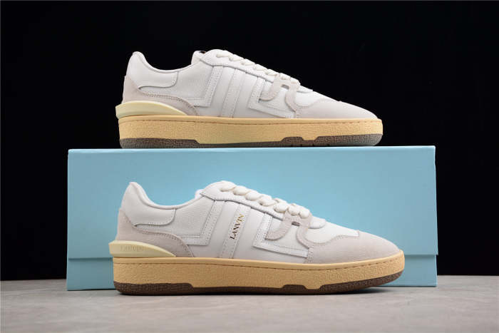 L@nvin Mesh and Suede Sneakers