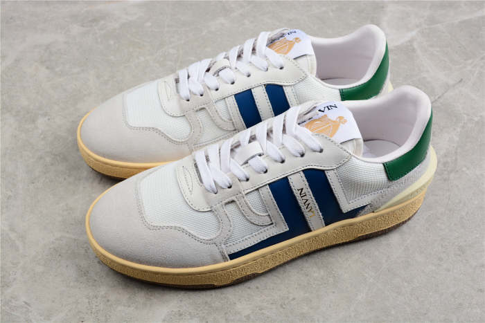 L@nvin Mesh and Suede Sneakers