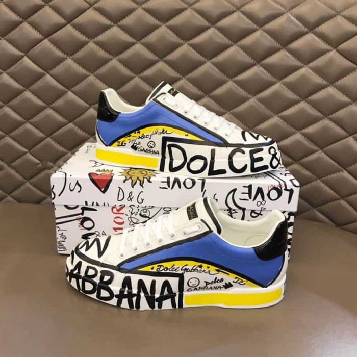 DOLCE AND  G@BB@N@ PORTOFINO SNEAKERS LIMITED EDITION    DG102
