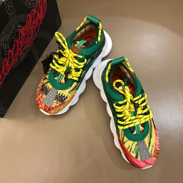VERS@CE CHAIN REACTION SNEAKERS   VS9