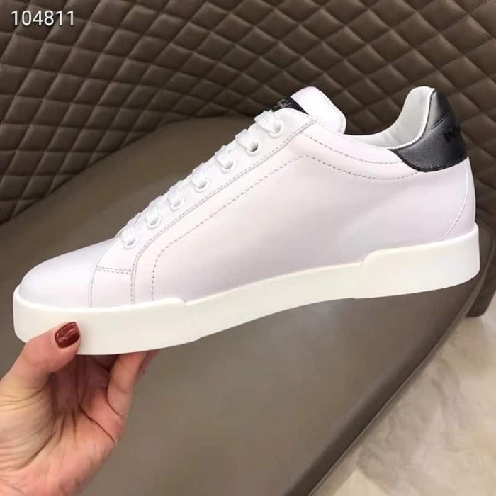 DOLCE    G@BB@N@ ROYAL PATCH SNEAKERS   DG4