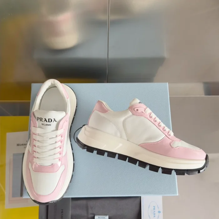 PR@DA@ PRAX 01 RE-NYLON SNEAKERS   PRD066
