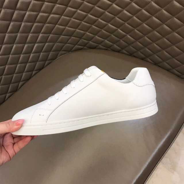 FEND1 FF LOGO PRINT LOW-TOP SNEAKERS   FD17