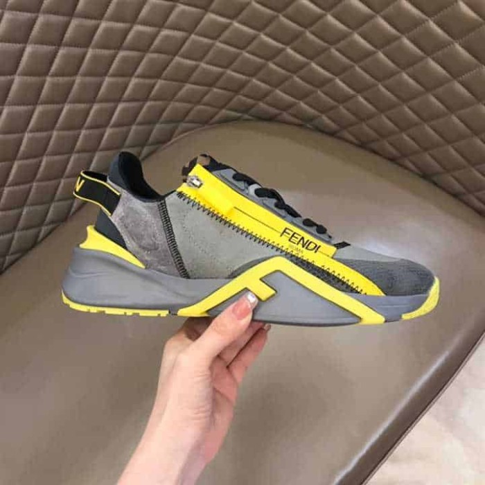 FEND1 CHUNKY LACE-UP TRAINERS   FD21