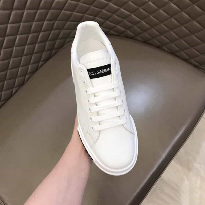 DOLCE    G@BB@N@ PORTOFINO LOW-TOP SNEAKERS   DG86