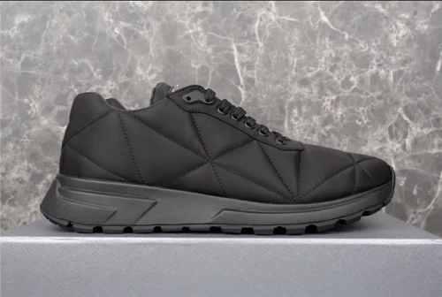 PR@DA@ QUILTED NYLON SNEAKERS   PRD041