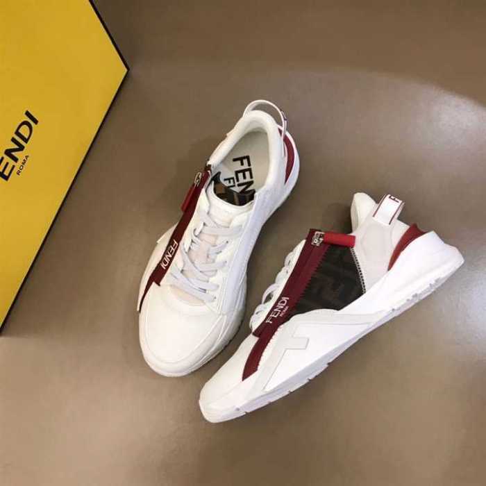 FEND1 CHUNKY LACE-UP TRAINERS   FD25
