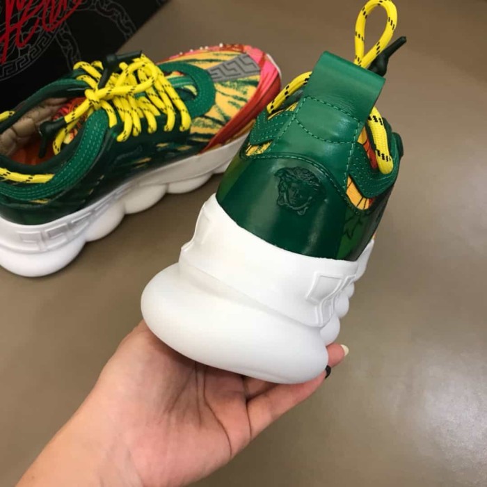 VERS@CE CHAIN REACTION SNEAKERS   VS9