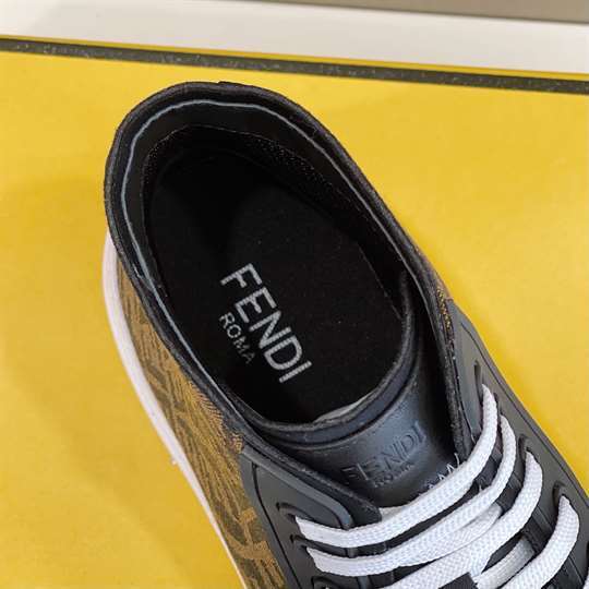 Fendi High Top Sneaker   FD28
