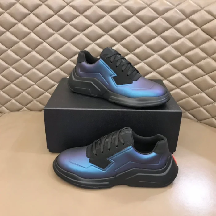 PR@DA@ POLARIUS LOW-TOP SNEAKERS   PRD039