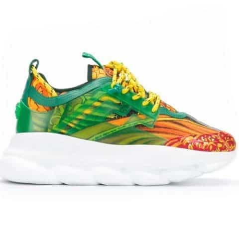 VERS@CE CHAIN REACTION SNEAKERS   VS9