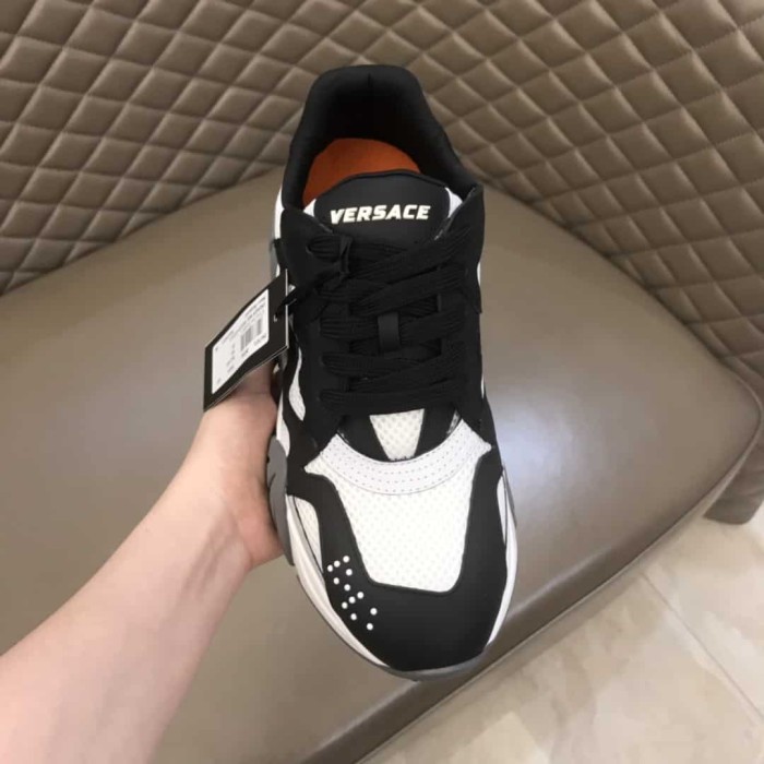 VERS@CE MULTICOLOURED CHUNKY SOLE SNEAKERS   VS36