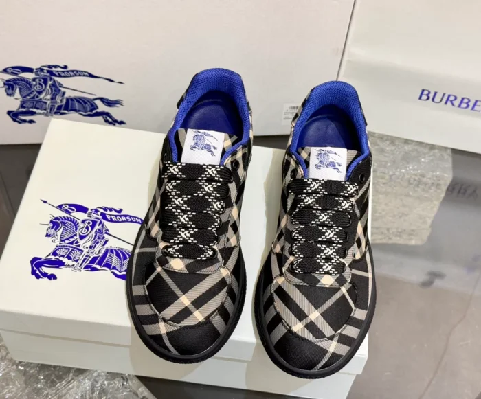 BURB5RRY TERRACE CHECK SNEAKERS   BBR094