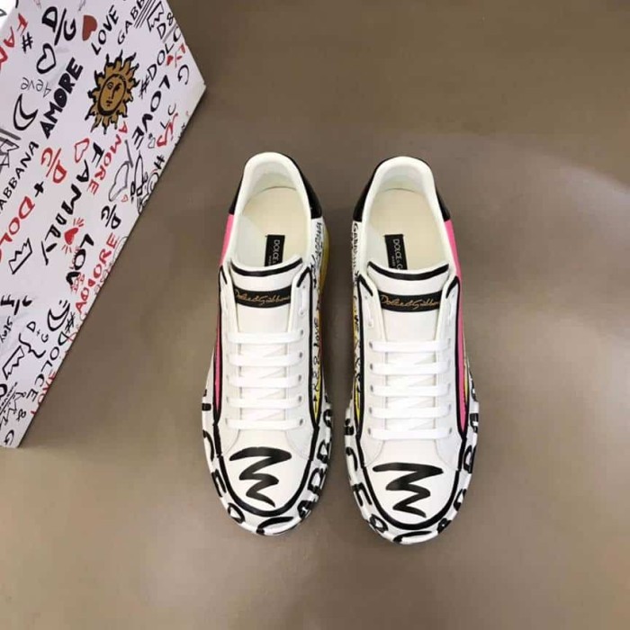 DOLCE AND  G@BB@N@ PORTOFINO SNEAKERS LIMITED EDITION    DG101