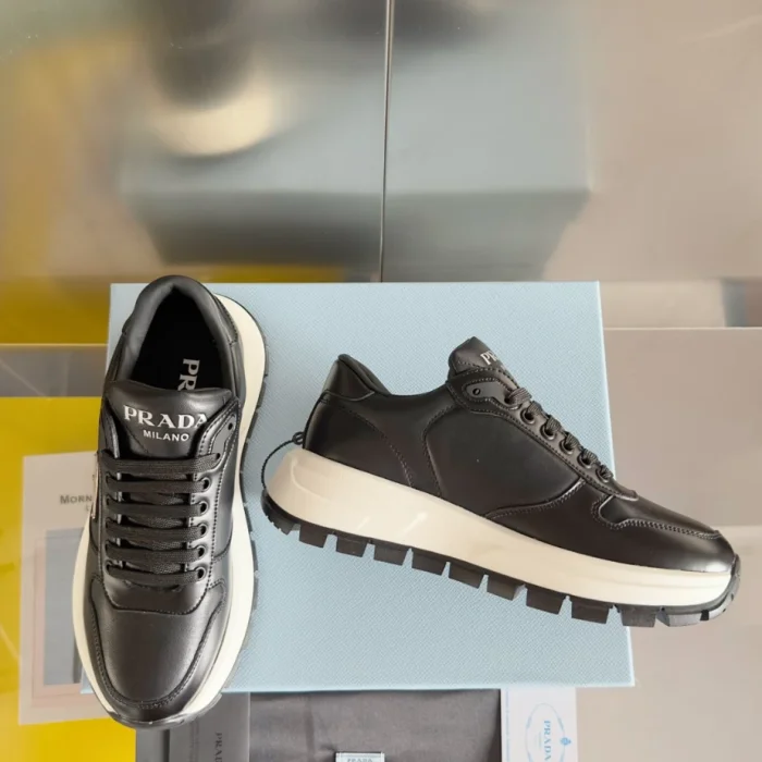 PR@DA@ PRAX 01 RE-NYLON SNEAKERS   PRD067