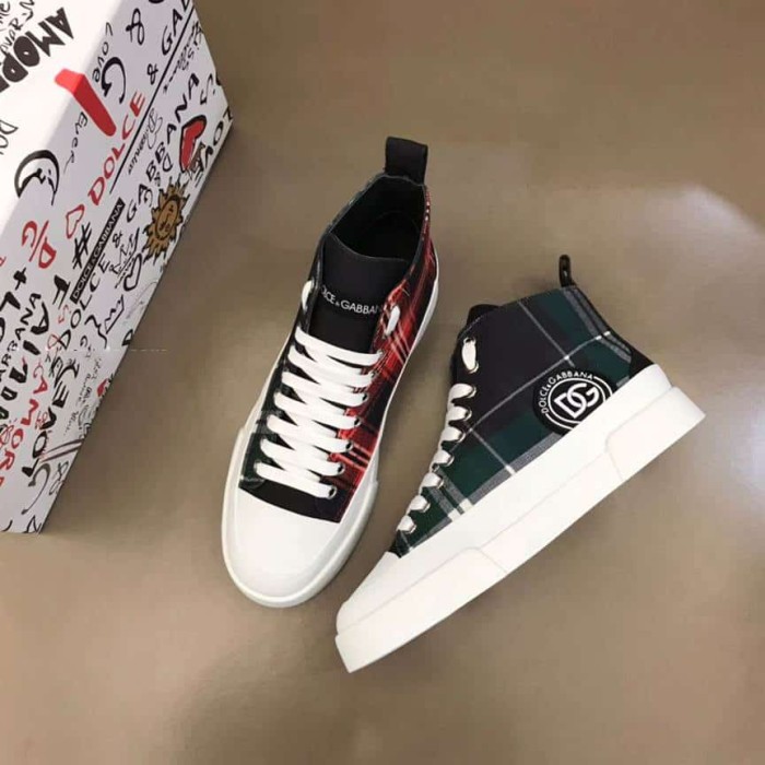 DOLCE AND  G@BB@N@ PORTOFINO LIGHT MID-TOP SNEAKERS    DG108