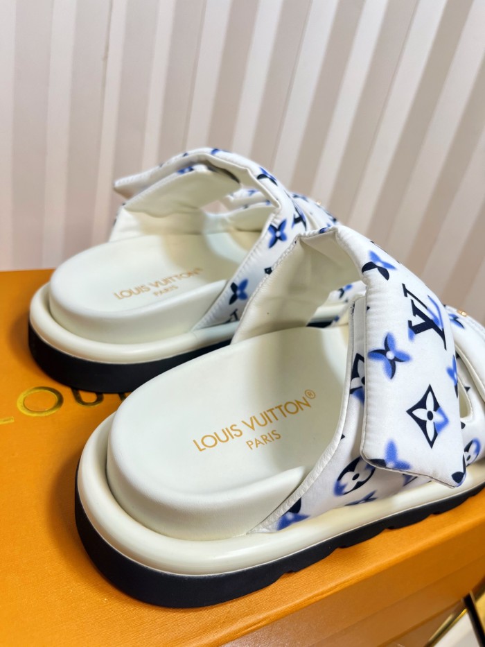 1:1 quality version 28000226 Chubby Old Flower Sandals 6 colors