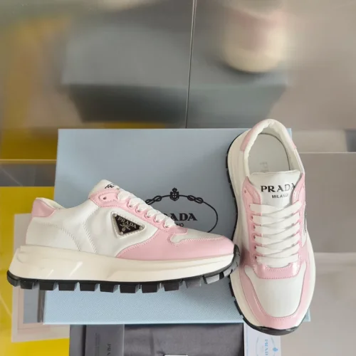PR@DA@ PRAX 01 RE-NYLON SNEAKERS   PRD066