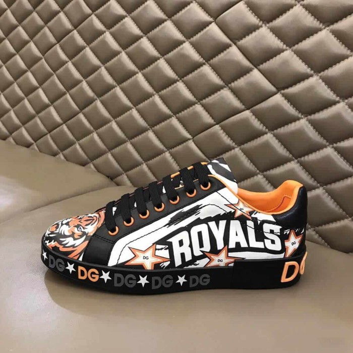 DOLCE    G@BB@N@ PORTOFINO JUNGLE SPORT SNEAKERS   DG88