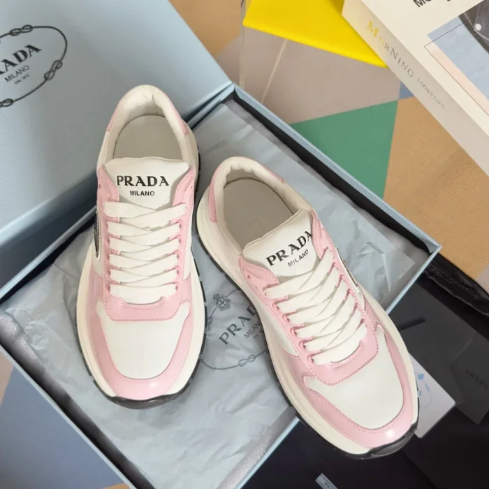 PR@DA@ PRAX 01 RE-NYLON SNEAKERS   PRD066