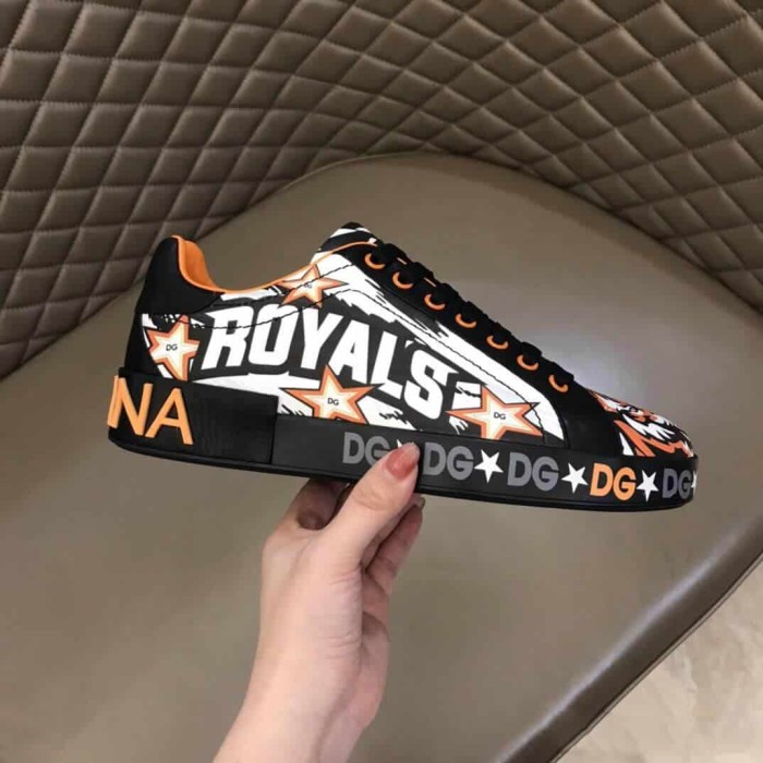 DOLCE    G@BB@N@ PORTOFINO JUNGLE SPORT SNEAKERS   DG88