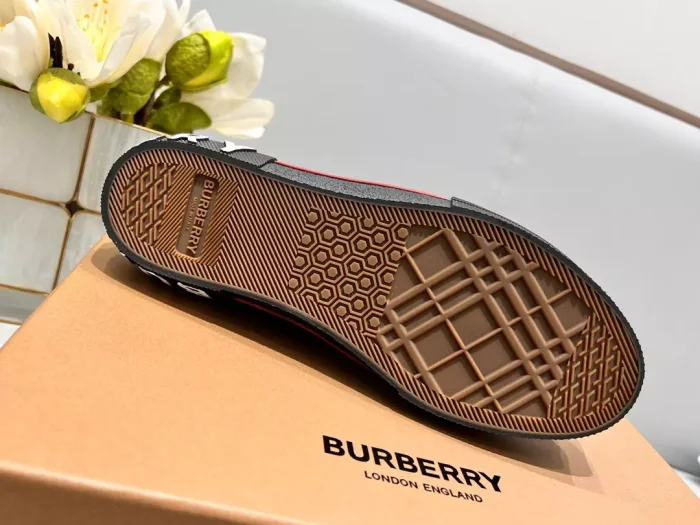 BURB5RRY CHECK COTTON SNEAKERS   BBR130