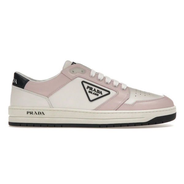 PR@DA@ DISTRICT SNEAKER WHITE PINK   PRD089