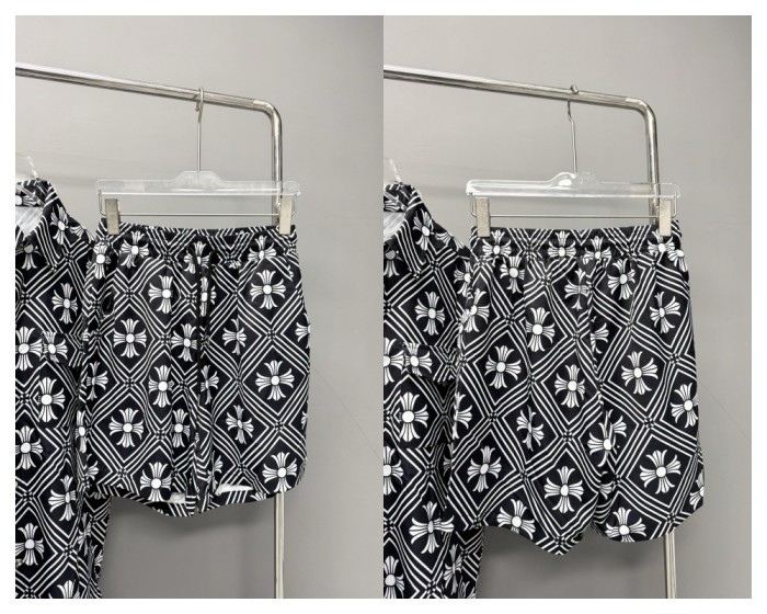 28018611 Printed Short Sleeve Shirt & Shorts Set