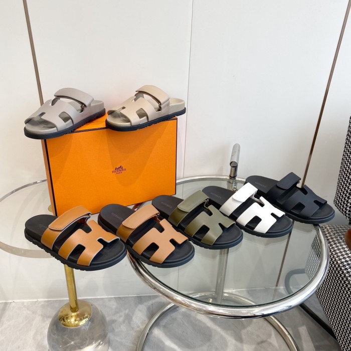 1:1 quality version 28020340 Velcro Slippers 7 colors