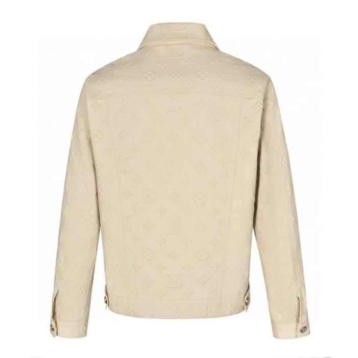 1:1 quality version 28020547 Full Print Embossed Denim Jacket