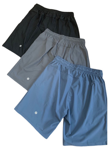 28022140 Men's Zipper Pocket Athletic Shorts 3 colors