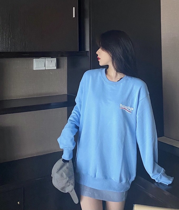 28027064 Printed Crew Neck Sweatshirt 3 colors