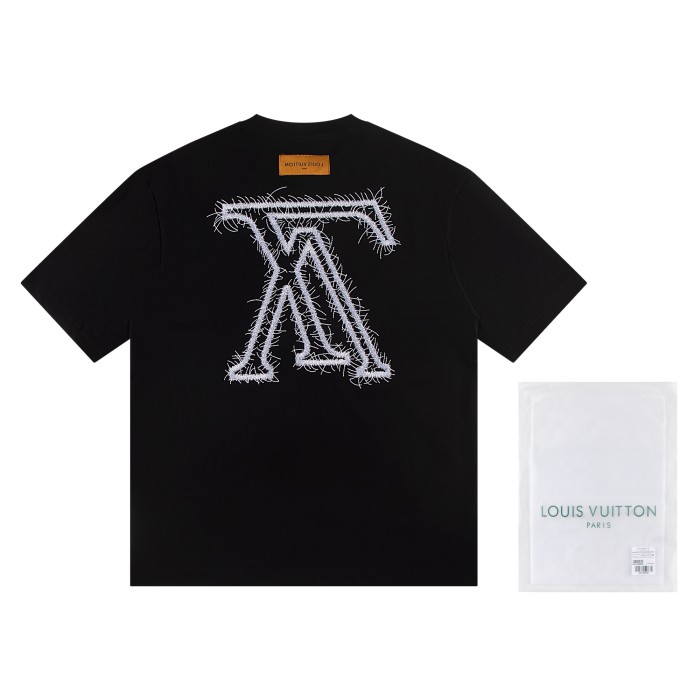 28087046 Embroidered Logo tee 2 colors