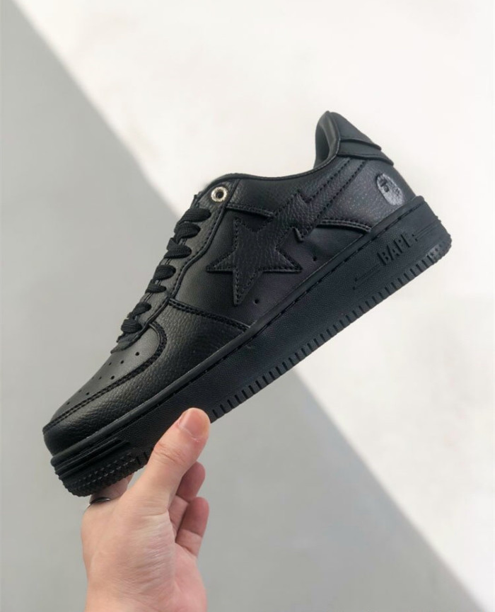 Solid Color Star Sneakers
