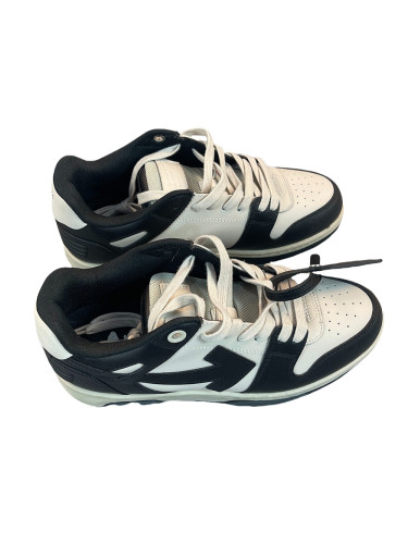 [buy more save more] Black and White Arrow Board Shoes【No shoebox】