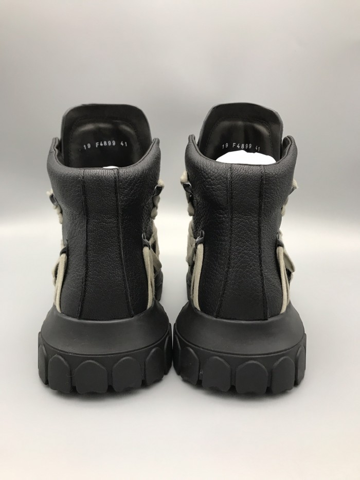 1:1 quality version Cross Strap Cowhide Elephant Print Thick Sole Martin Boots