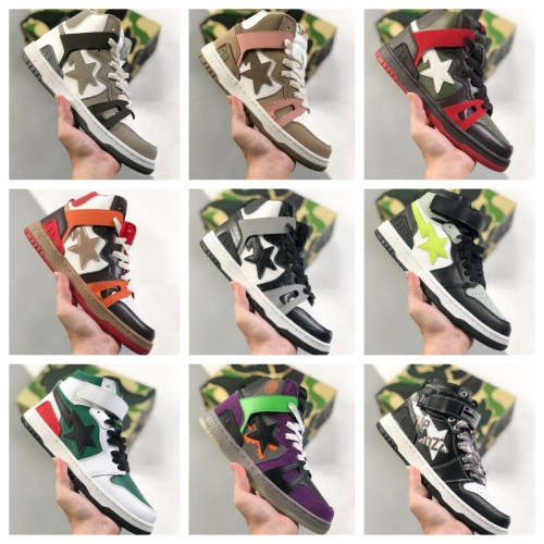 High-top casual slip-on shoes 9 colors