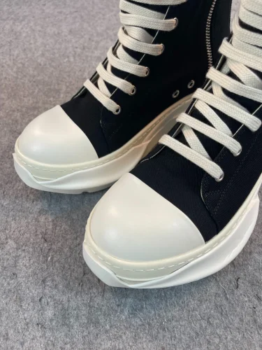 1:1 quality version Wumangxing embroidered double-layer thick soled canvas shoes