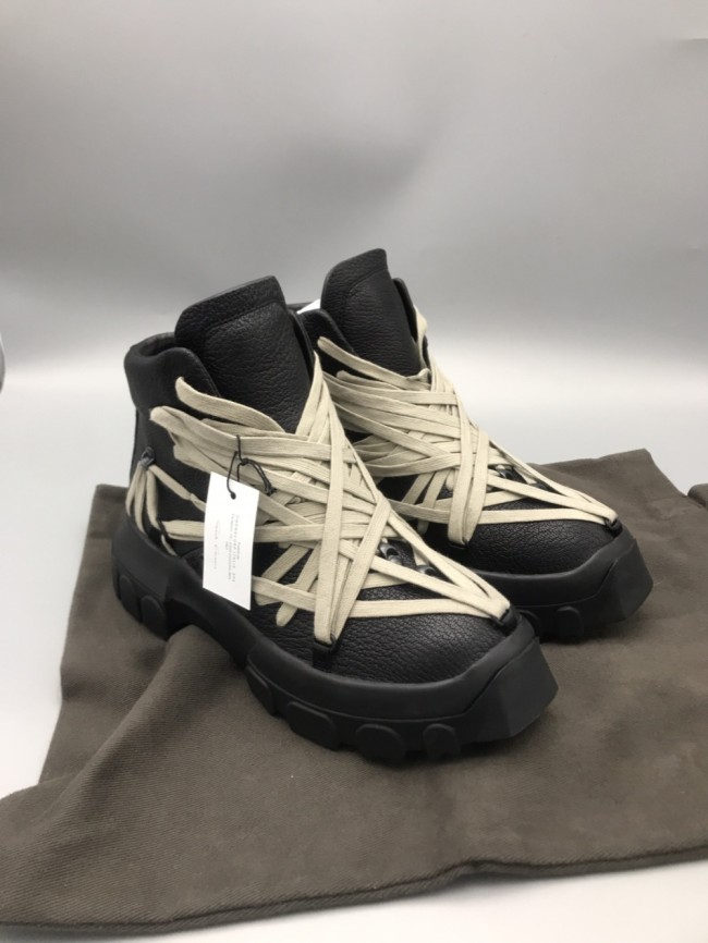1:1 quality version Cross Strap Cowhide Elephant Print Thick Sole Martin Boots