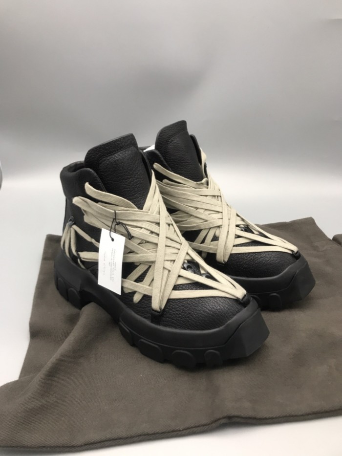 1:1 quality version Cross Strap Cowhide Elephant Print Thick Sole Martin Boots
