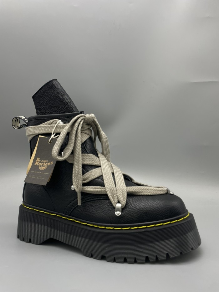 1:1 quality version Pentagram Cowhide Martin Boots