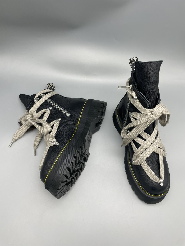 1:1 quality version Pentagram Cowhide Martin Boots