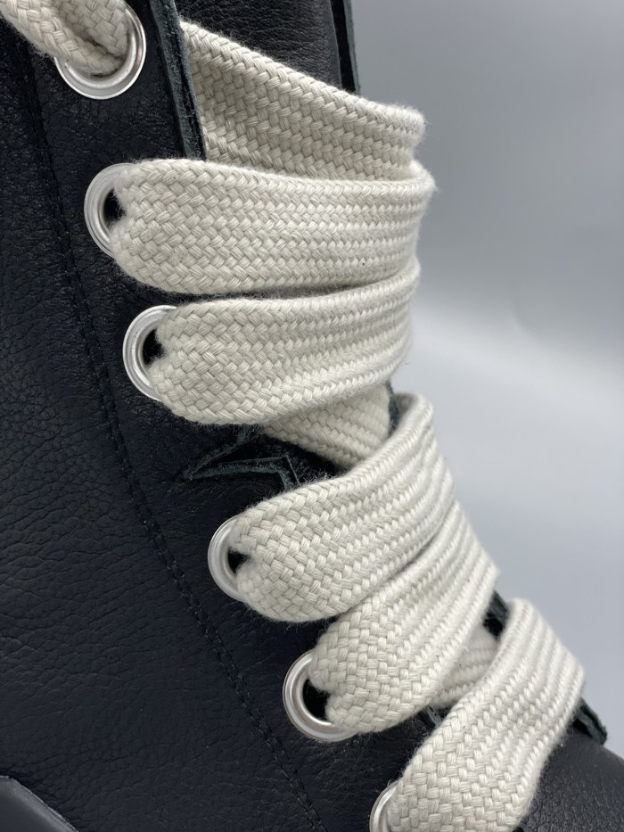 1:1 quality version RO Cowhide Thick Sole Zipper Martin Boots