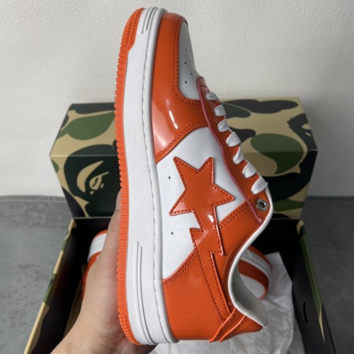 1:1 quality version Air Force Ape Head Patent Leather Clash Board Shoes