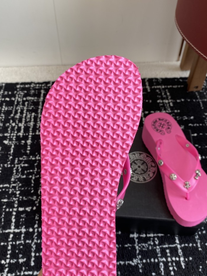 1:1 quality version 28118245 Thick Bottom Slippers 3 colors