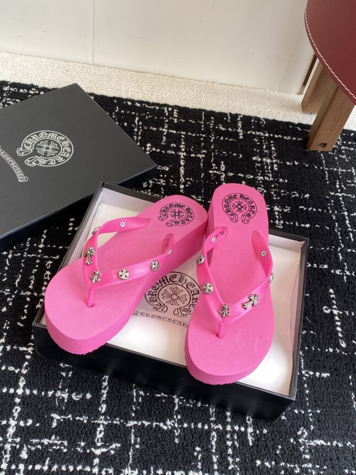 1:1 quality version 28118245 Thick Bottom Slippers 3 colors
