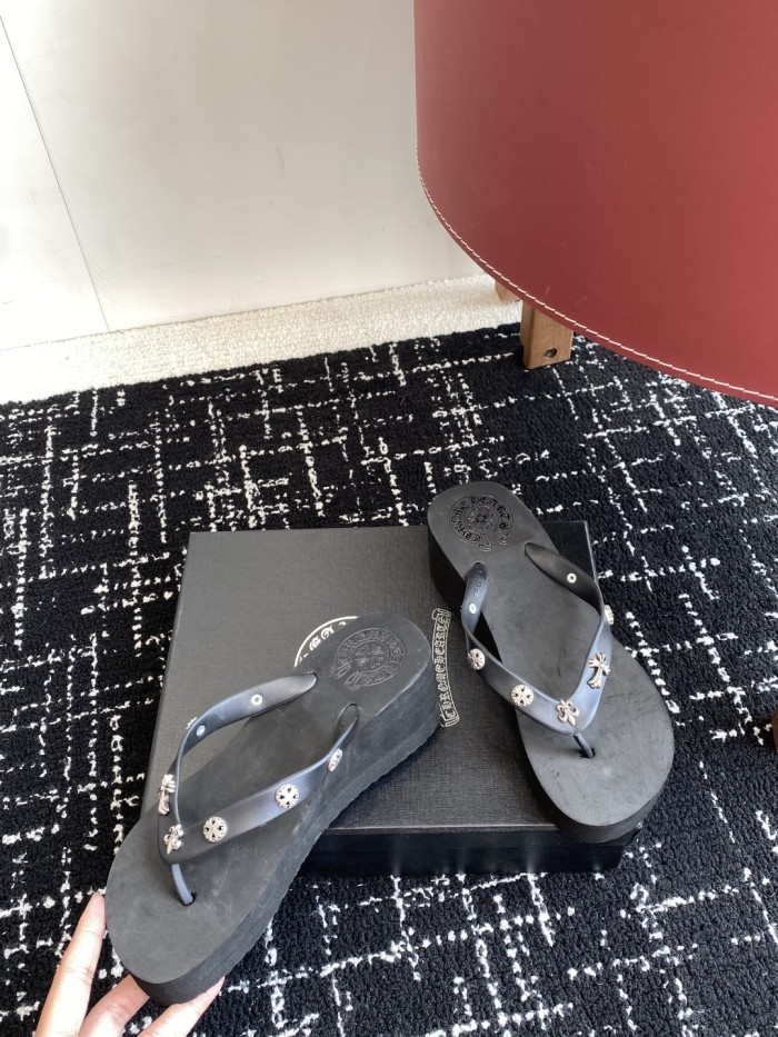 1:1 quality version 28118245 Thick Bottom Slippers 3 colors