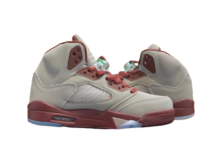 [plus-size shoes] @j5 28118291 Burgundy Gray Basketball Shoes