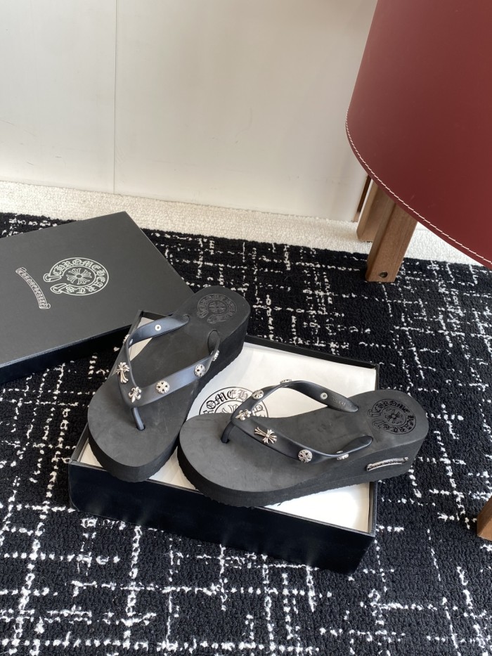 1:1 quality version 28118245 Thick Bottom Slippers 3 colors